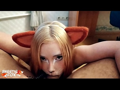 ❤️ Kitsune yutmoq Dik va uning og'ziga cum Anal pornoda bizda ﹏